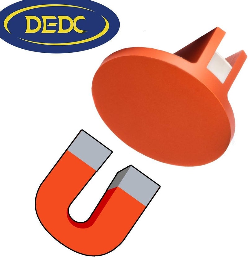 DEDC Universal Aluminum Grooved Magnetic Jack Pad, Jacking Puck Pinch Weld Frame Rail Adapter, Oil Change Mush Haves, Change Tire Repair Tires Oil Must Have, for Car SUV Truck Pickup Sedan MPV Wagon - Image 5